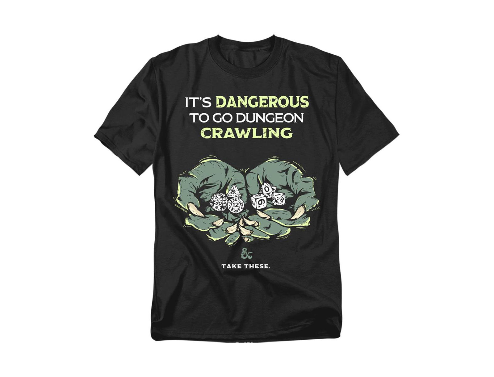 D&D футболка Dungeons Dragons It's Dangerous Big & Tall