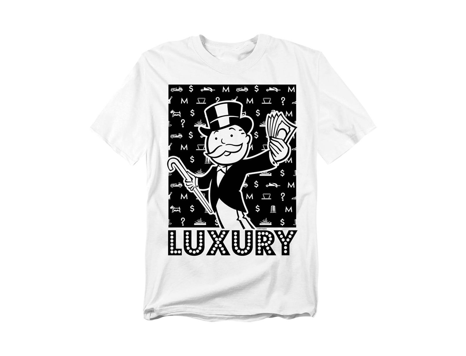 MONOPOLY футболка размера Big & Tall Luxury