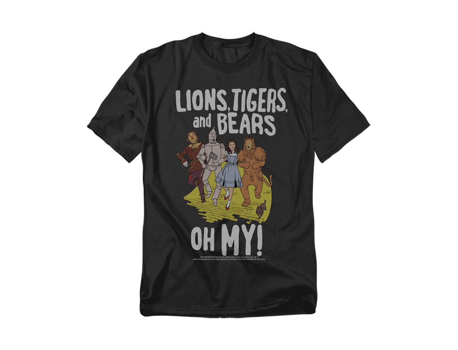 Wizard Of Oz Big & Tall The Yellow Brick T-Shirt