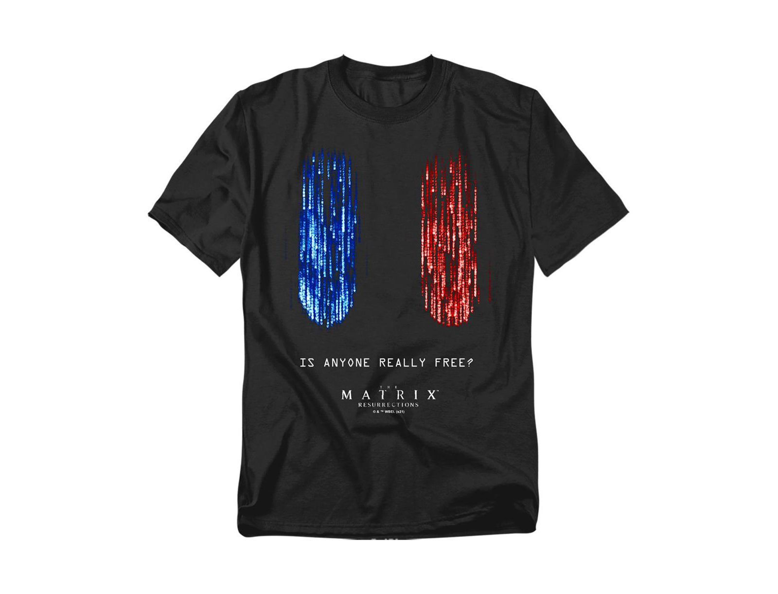 Matrix Men's The Is Anyone Really Free? T-Shirt