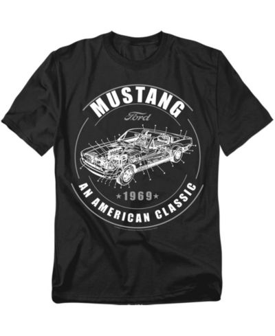 Мужская классическая футболка Mustang Black