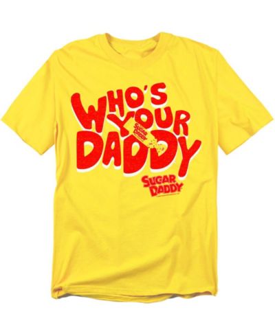 Мужская футболка Tootsie Roll Whos Your Daddy