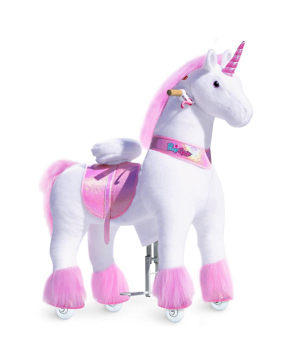PonyCycle Игрушка-каталка единорог Pink Model U Size 5 для возраста 7-12 лет