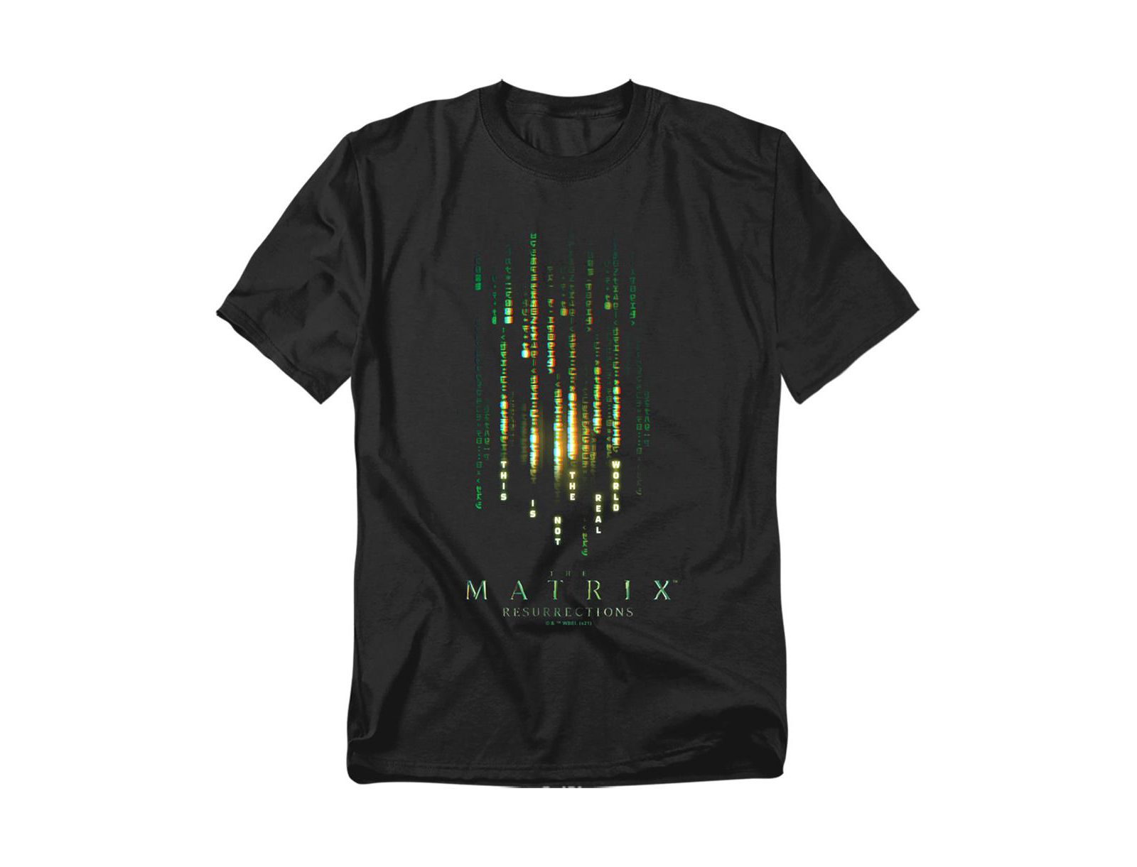 Matrix Men's The This Is Not The Real World T-Shirt
