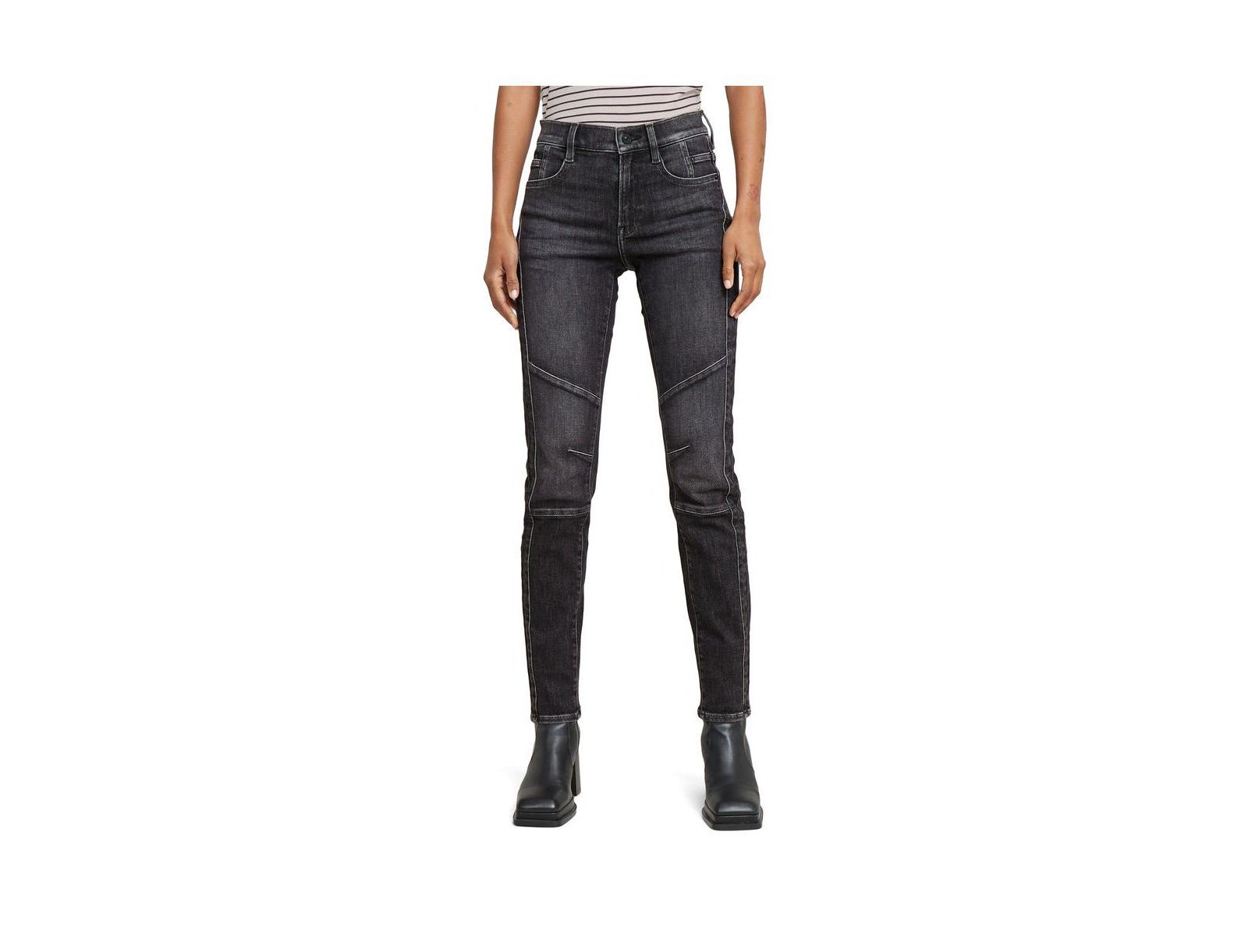 G-Star Women's Ace 2 Biker Slim Straight Jeans