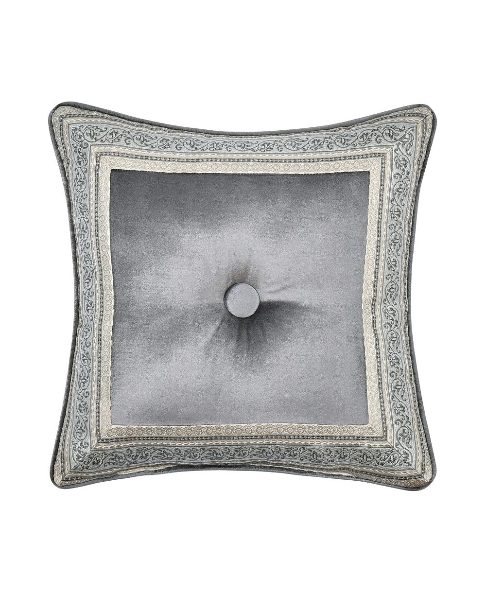 J Queen New York Annabelle Damask Decorative Pillow, 18" x 18"
