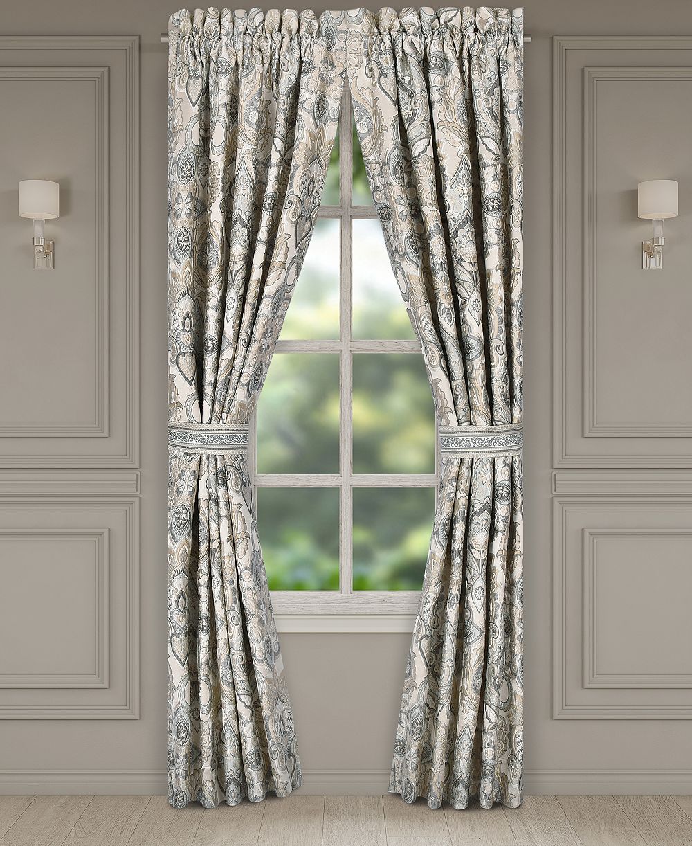 J Queen New York Annabelle Window Panel Pair, 50 x 84"