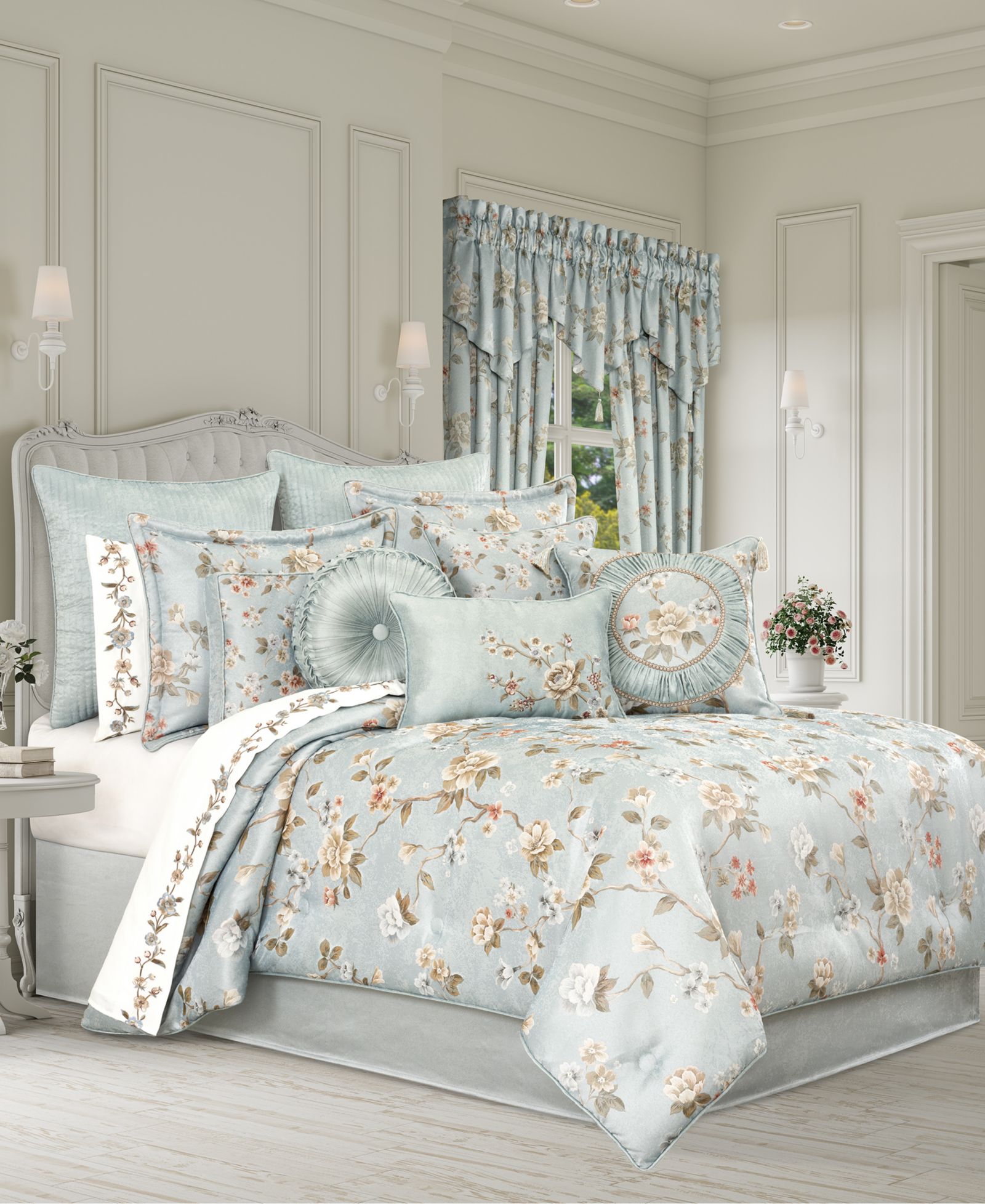Комплект постельного белья J Queen New York Prestige Floral, Queen