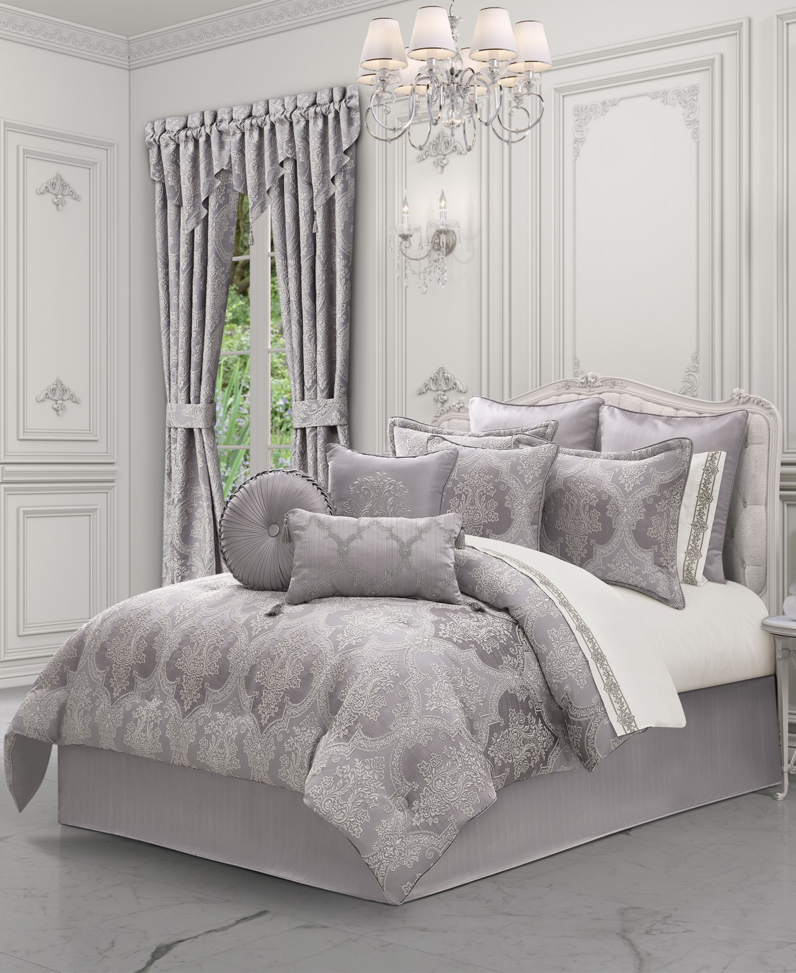 J Queen New York набор из 4 предметов Mary Damask, King