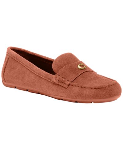 COACH Женские слиперы из замши Sculpted C