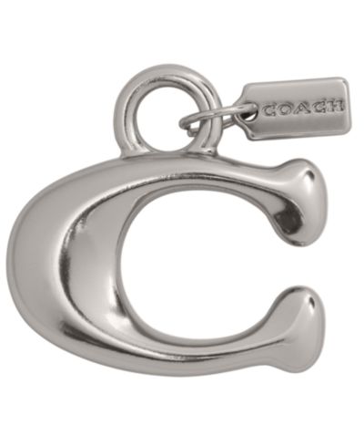 COACH Women's Small Signature C Shoe Charm