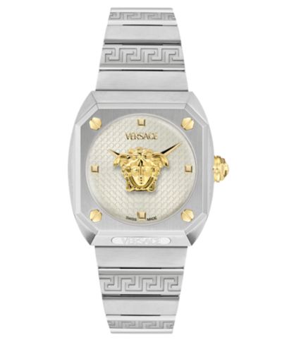 Versace Women's Swiss Medusa Antares Stainless Steel Bracelet Watch 35mm