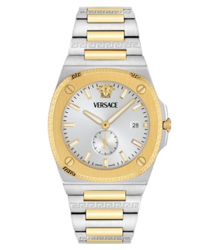 Versace Men's Swiss Tolomeo Two-Tone Bracelet Watch 40mm