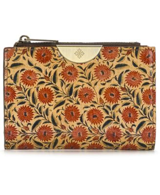 Patricia Nash Кожаный кошелек Busalla Bifold Zipper