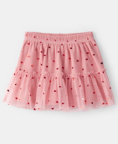 Скорт Carter's Girls' Toddler 2T-5T Heart Tulle