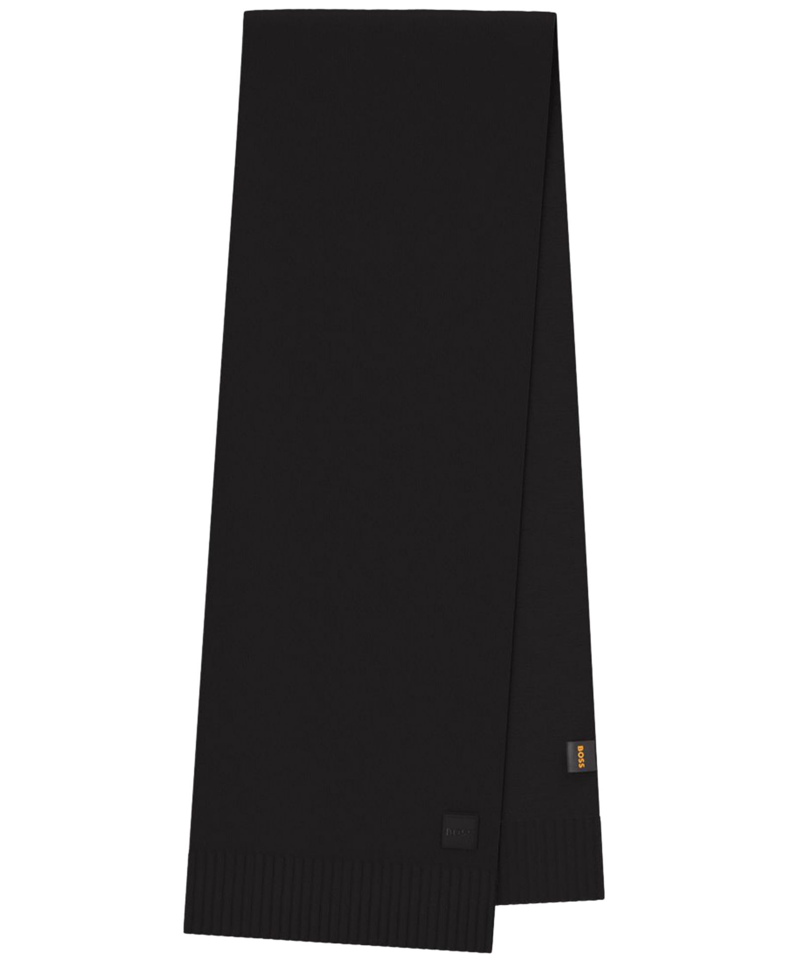 Мужской трикотажный шарф Hugo Boss Akaio plain