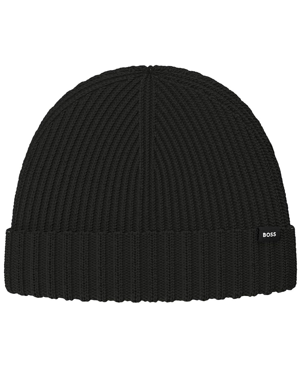 Hugo Boss Men's Ribbed Hat