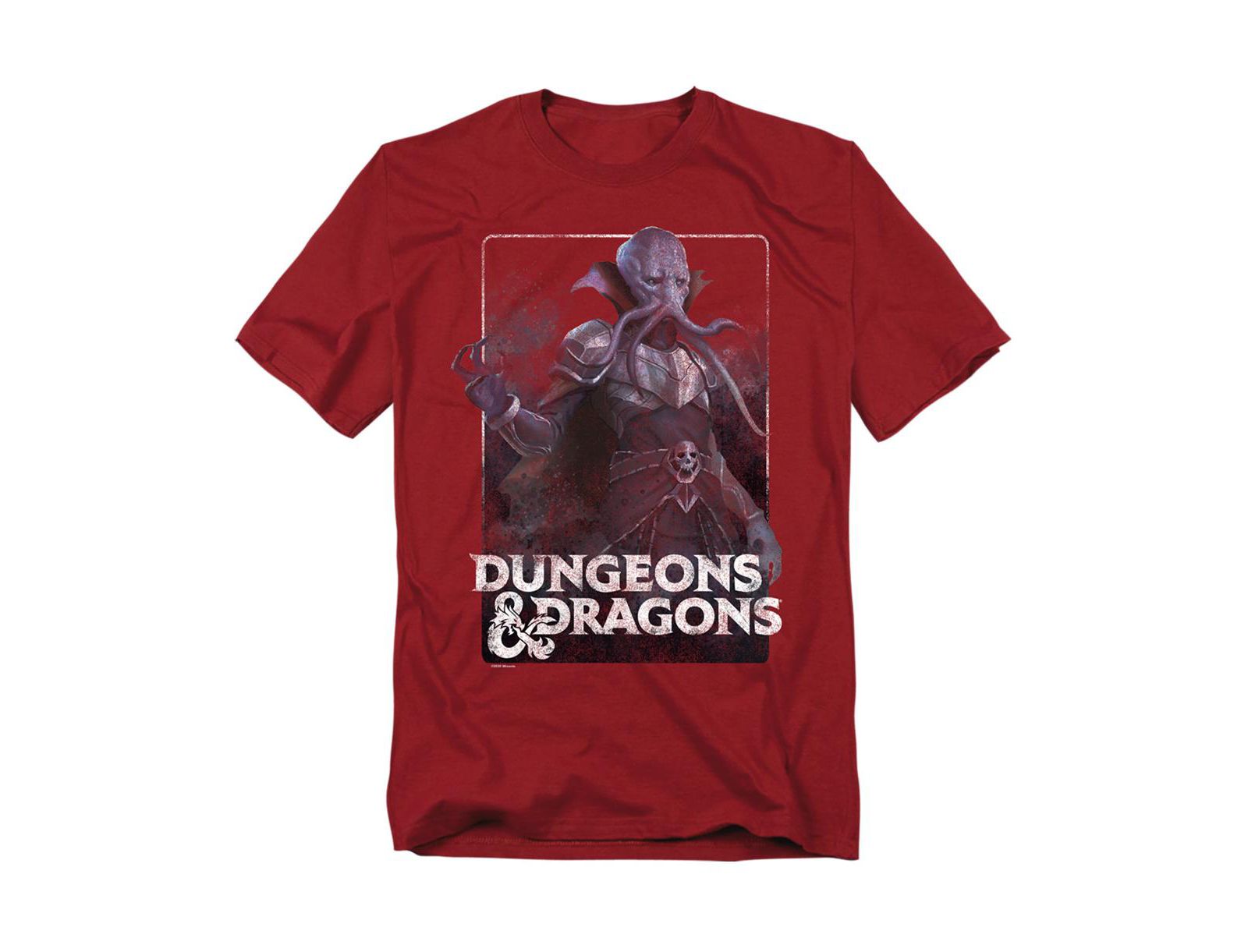 D&D Men's Dungeons And Dragons Master Mindflayer T-Shirt