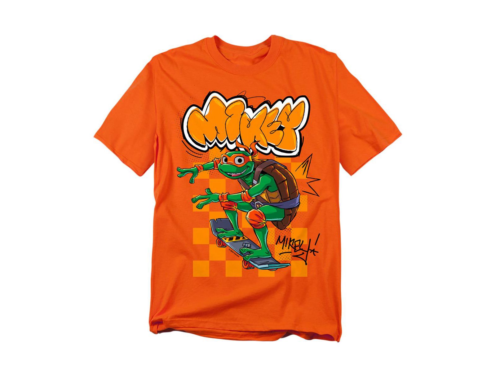 Футболка Teenage Mutant Ninja Turtles Big & Tall Tales Of The Mikey Skateboard T-Shirt