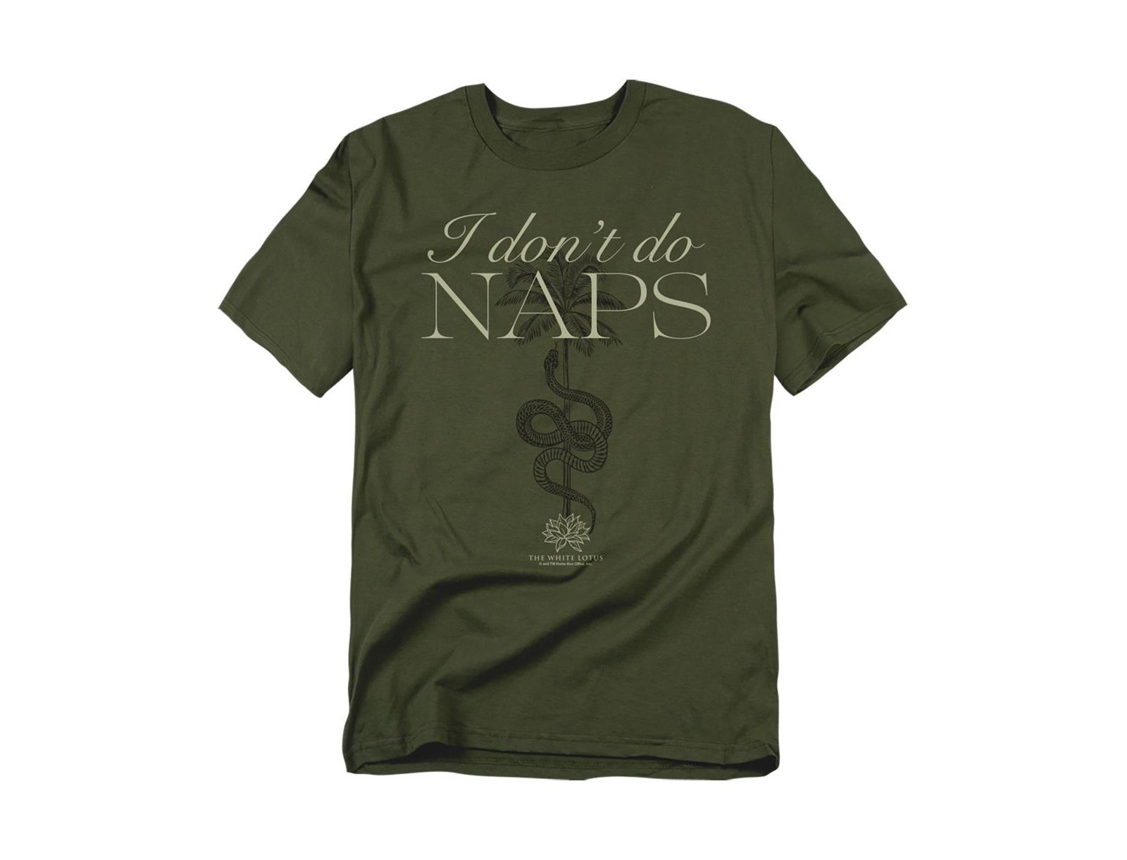 The White Lotus Men's White Lotus I Don't Do Naps T-Shirt