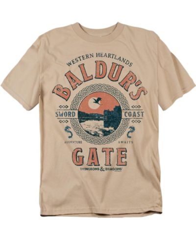 D&D Men's Dungeons And Dragons Baldurs Gate Resort T-Shirt