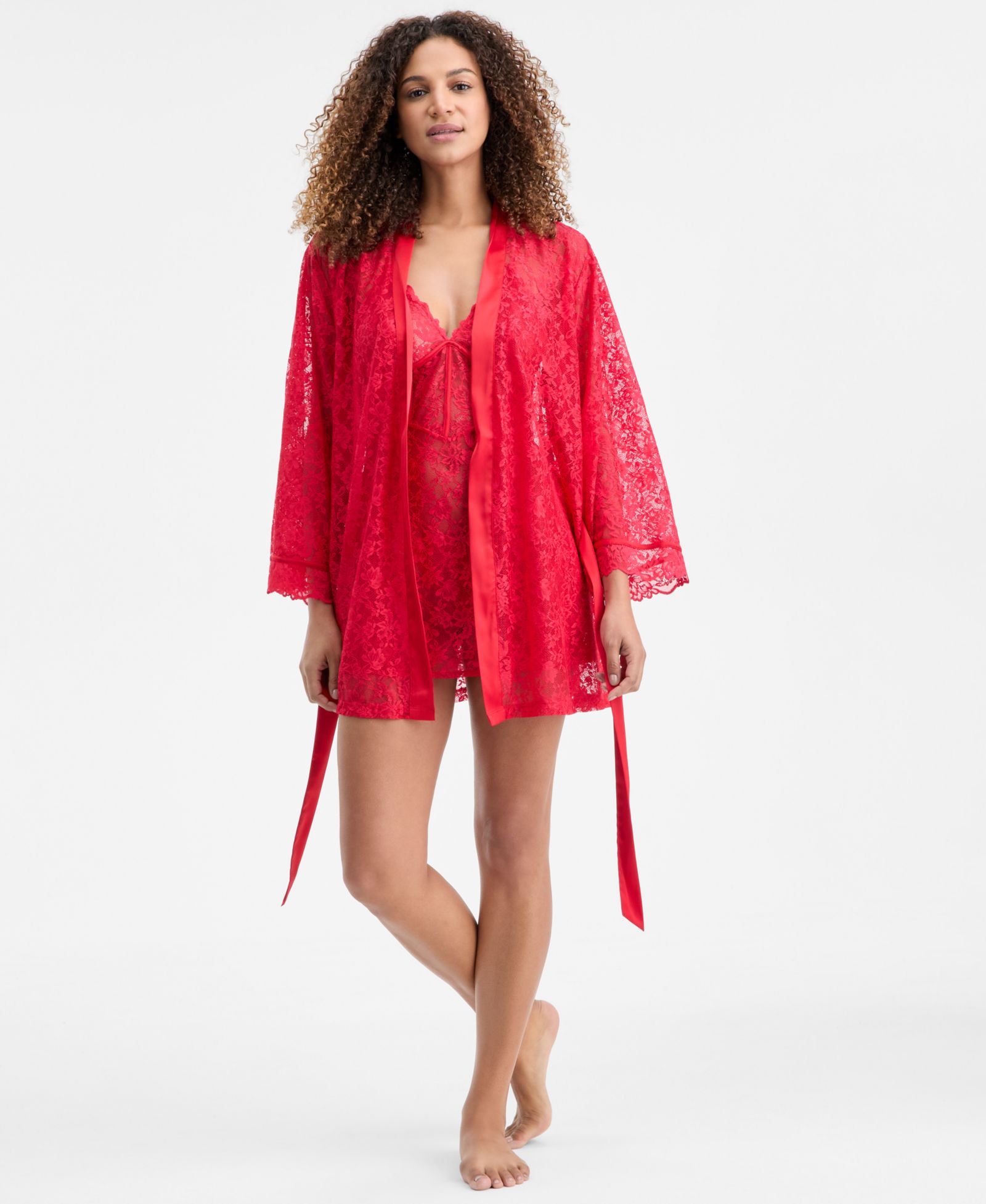 I.N.C. International Concepts Women's Stretch Lace Wrap, Created for Macy's