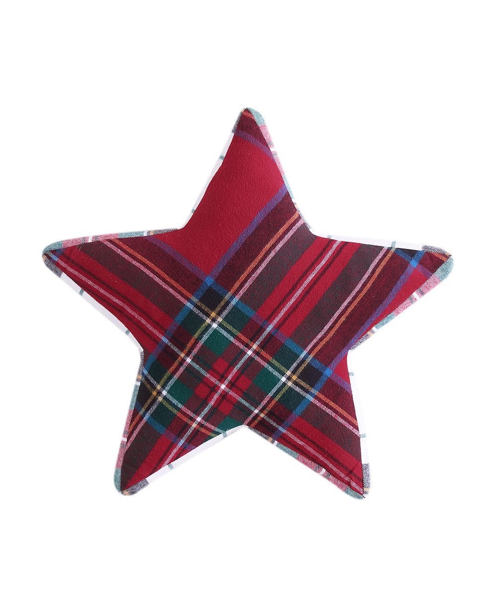 Декоративная подушка Levtex Spencer Plaid Star Shaped, 19" x 18"
