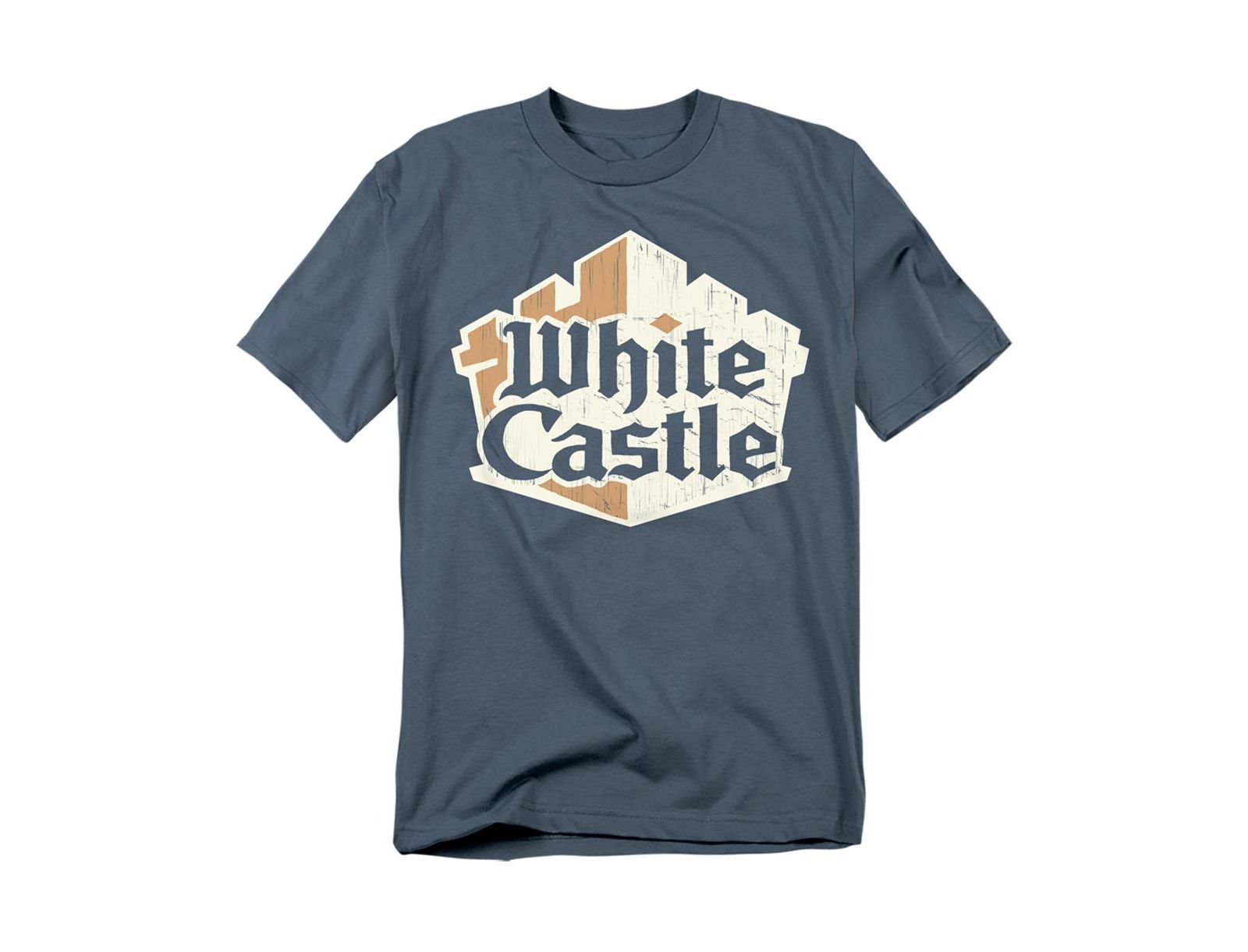 Мужская футболка Logovision White Castle с логотипом