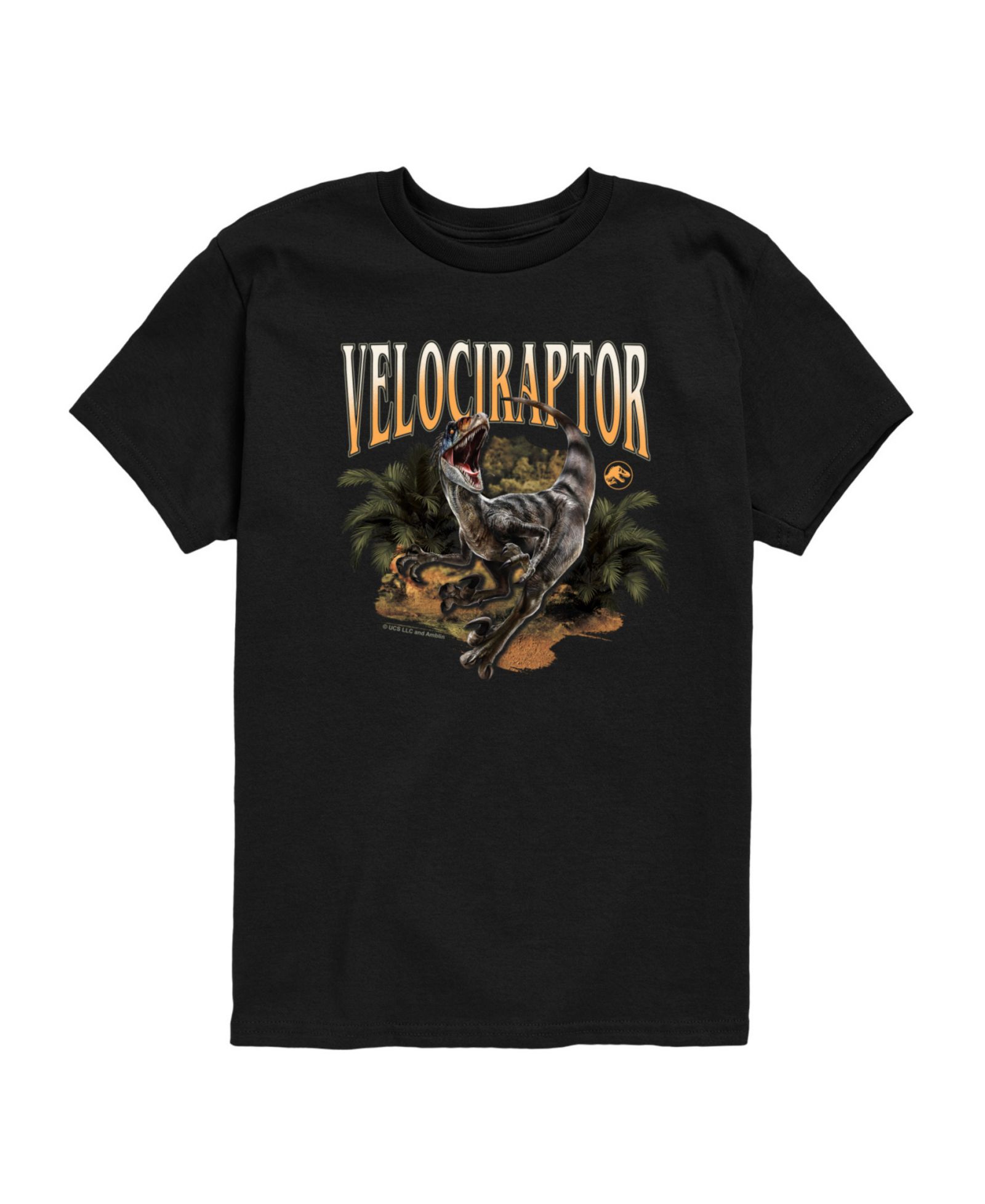 Jurassic Park Детская футболка с Velociraptor