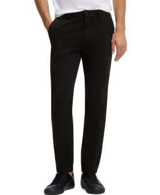 BOSS by Hugo Boss Мужские брюки из хлопкового стрейч-материала Slim-Fit
