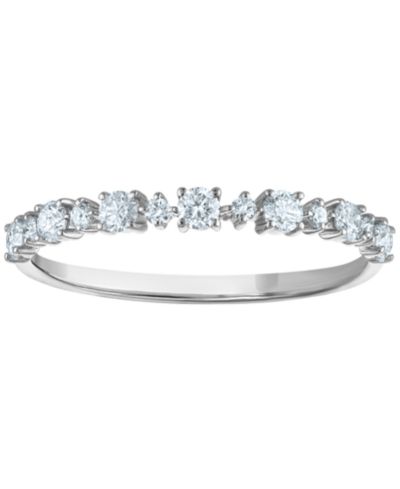 Кольцо с бриллиантом Macy's (1/3 ct. t.w.) из белого золота 14k