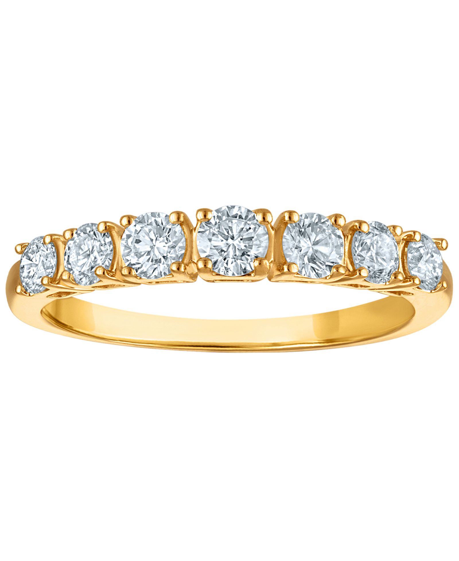 Кольцо Macy's с бриллиантом в желтом золоте 14k