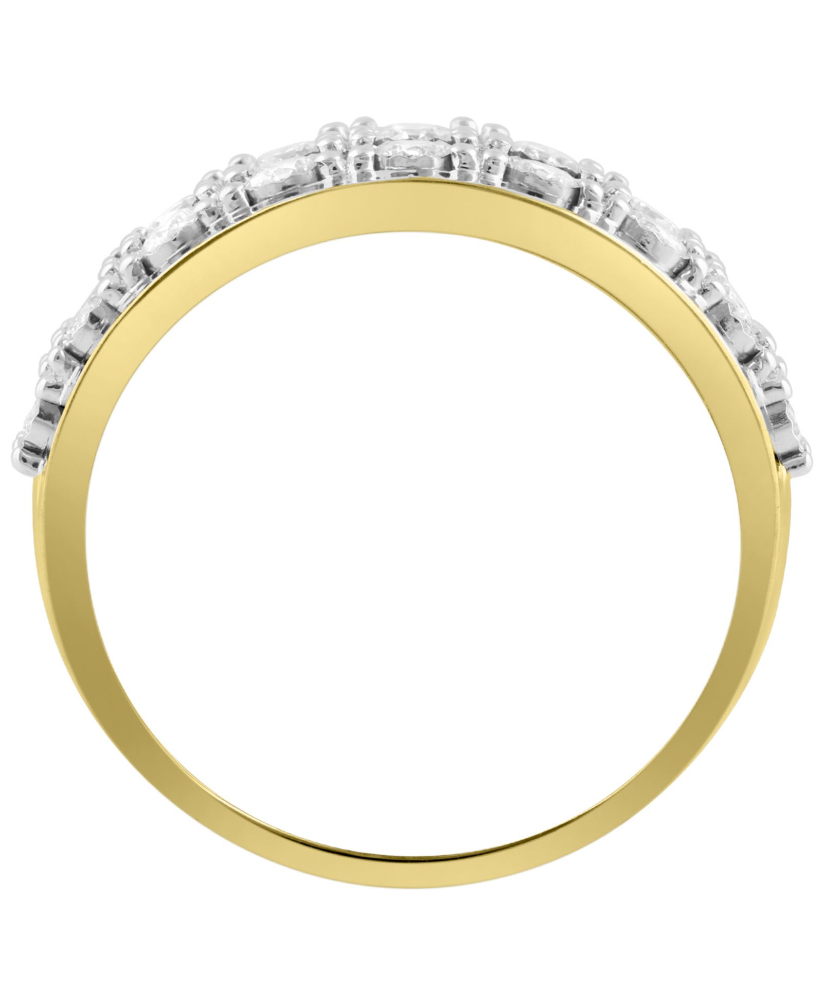 Macy's Diamond Ring (3/4 ct. t.w.) in 14k Yellow Gold