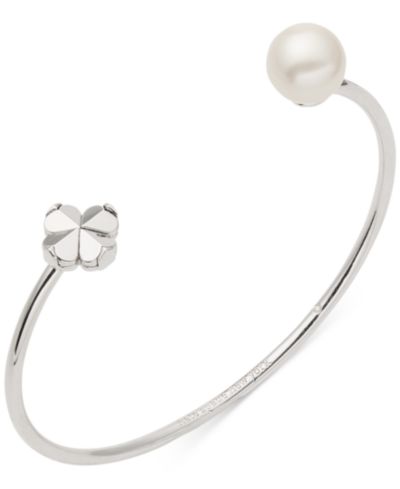 Браслет kate spade new york Imitation Pearl и Cubic Zirconia Flower