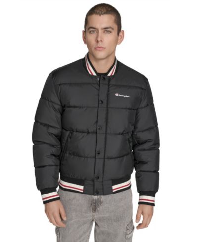 Мужская стеганая куртка-бомбер Champion Varsity Puffer