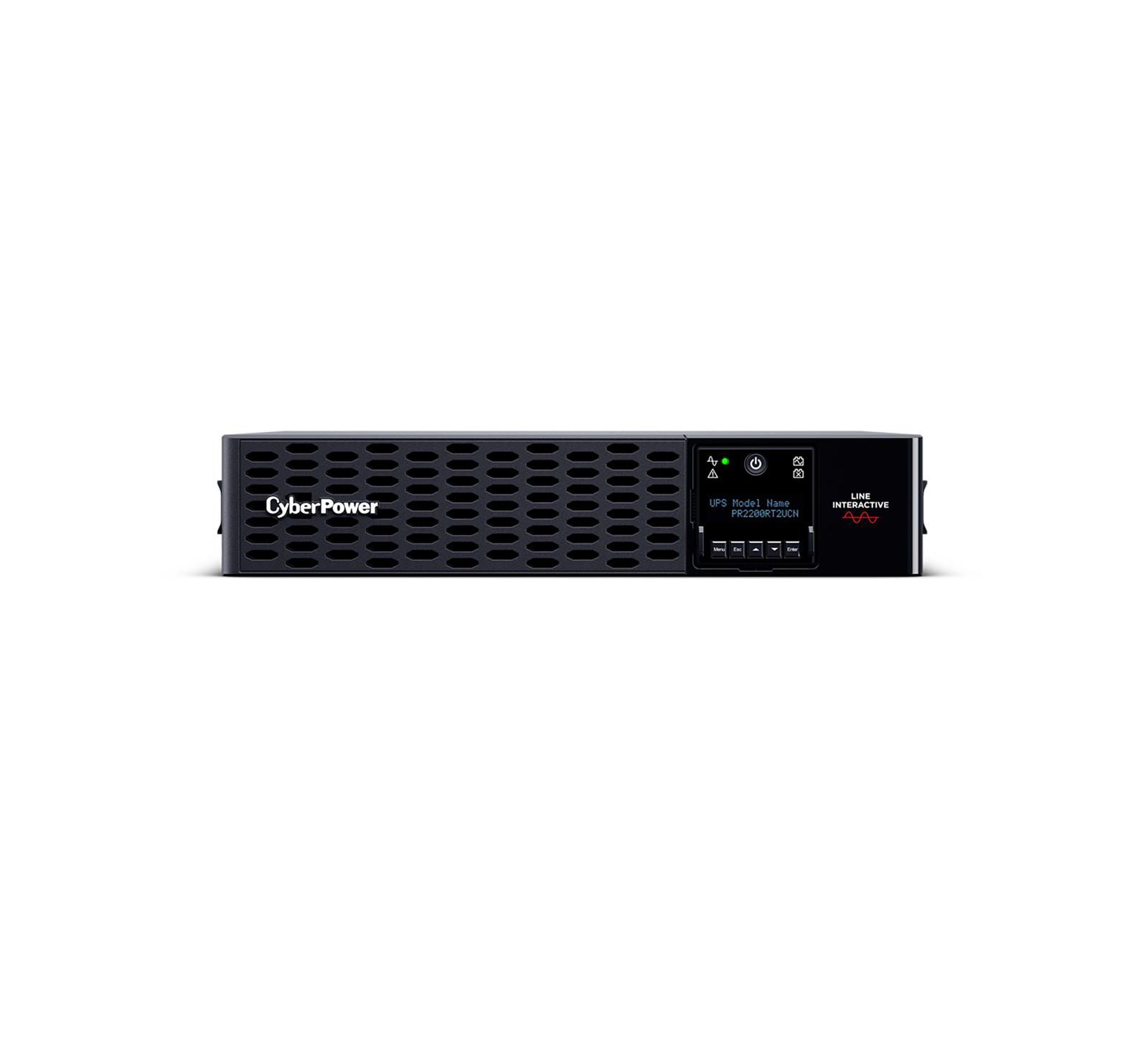 ИБП CyberPower PR2200RT2UCN 2200VA/2200W Smart App Sinewave LCD Rack/Tower
