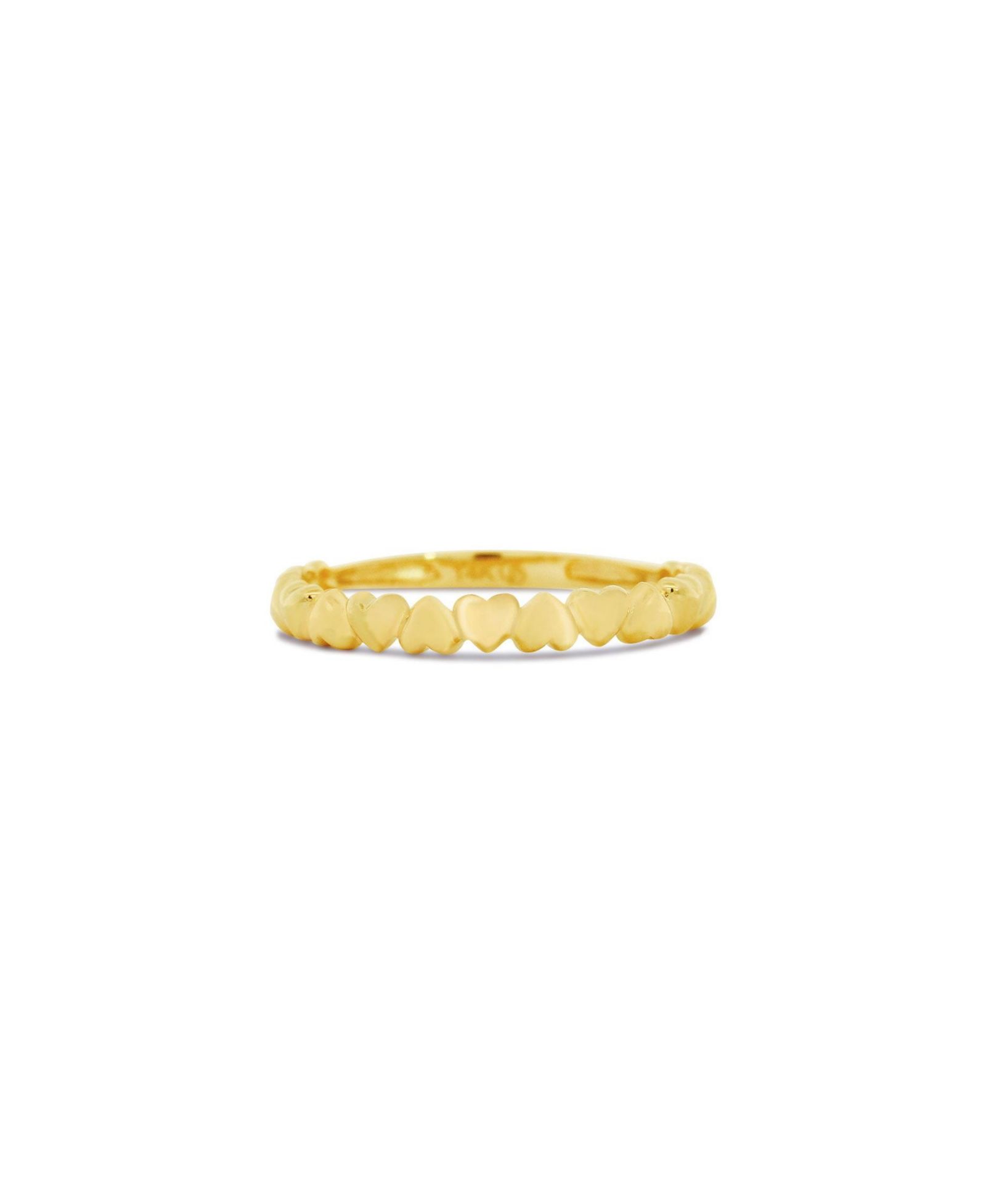 Кольцо The Lovery Alternating Heart Band