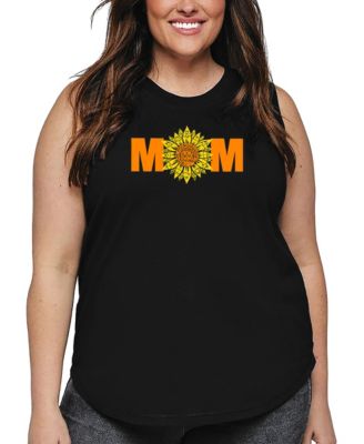 La Pop Art Plus Size майка Mom Sunflower