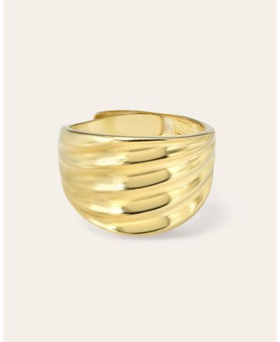 Кольцо Wavy Band Ring