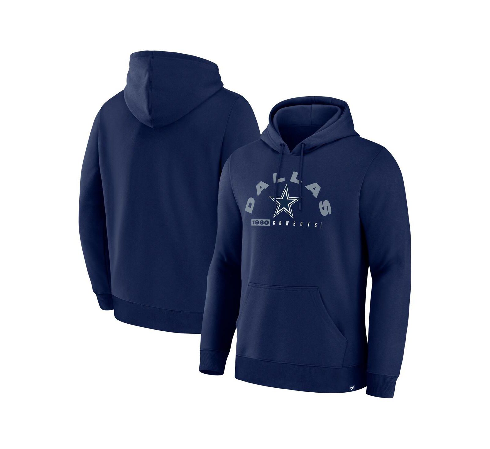 Мужское худи Fanatics Navy Dallas Cowboys Delay of Game Legacy Pullover
