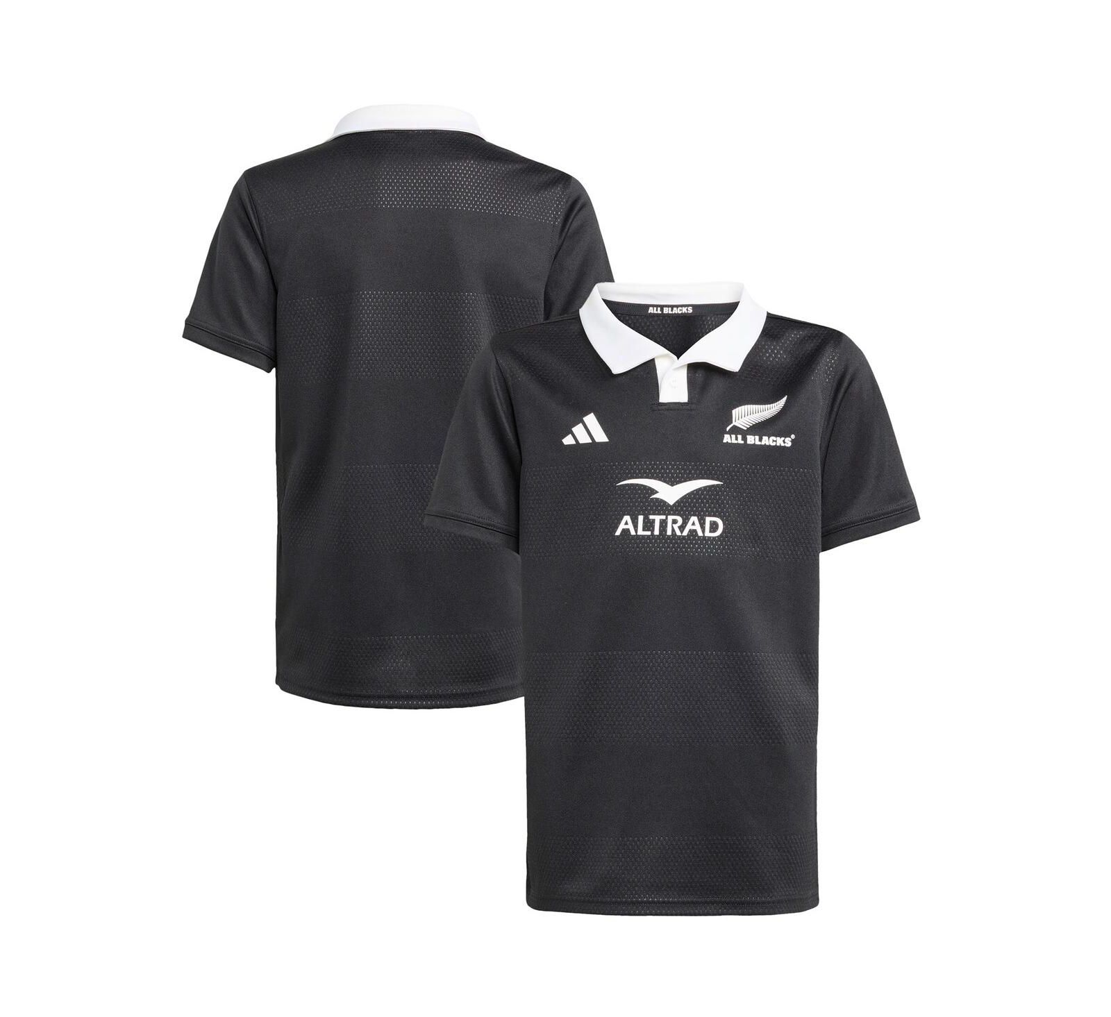 Реплика джерси adidas Black New Zealand Rugby 2025/26 Home