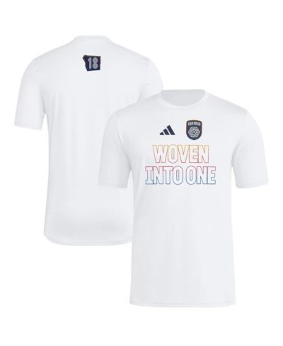 Футболка Adidas Men's San Diego FC 2025 AEROREADY, белая