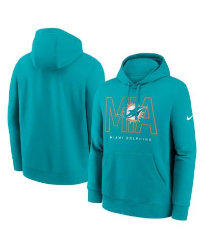 Nike Мужское худи Miami Dolphins Busted Play Club Fleece