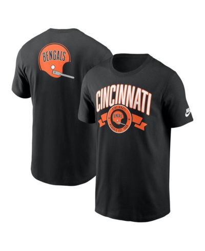 Мужская футболка Nike Black Cincinnati Bengals Rewind Essential