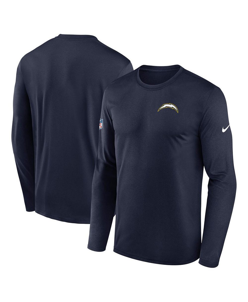 Nike Мужской Navy Los Angeles Chargers Alternate Super Chargers Sideline Legend Performance T-Shirt