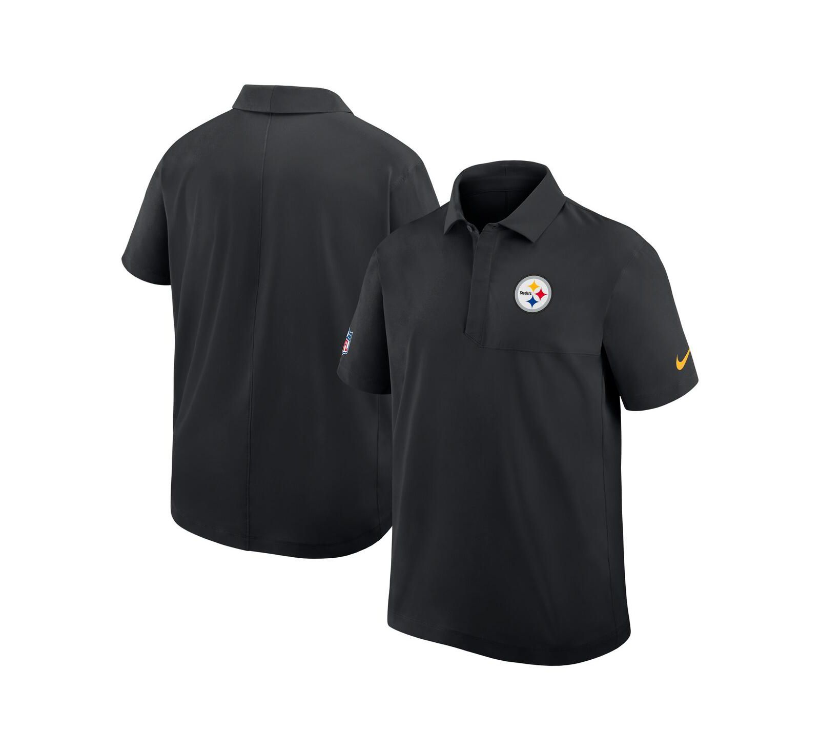 Мужская рубашка-поло Nike Pittsburgh Steelers Sideline City Pride, черная