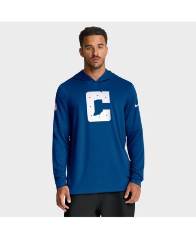 Мужская футболка Nike Indianapolis Colts Performance Long Sleeve Hoodie