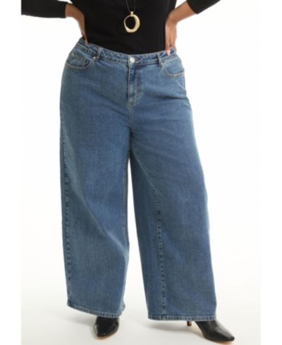 June & Vie Women's June and Vie джинсы с высокой посадкой Curvie-Fit