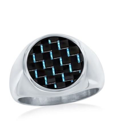 Stainless Steel, Carbon Fiber Ring