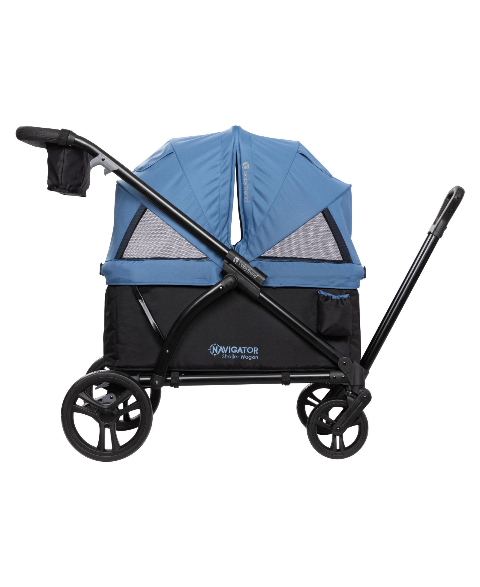 Детская прогулочная коляска-вагон Baby Trend Navigator 2-in-1 - Dash Blue